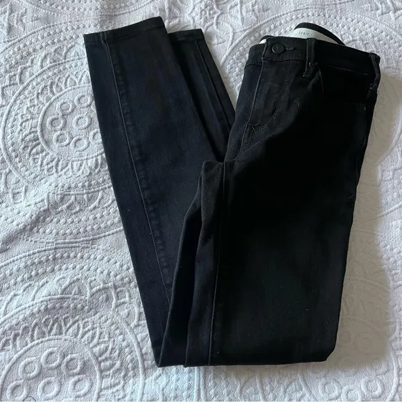 ANTHROPOLOGIE Pilcro And The Letterpress Serif‎ Black Skinny Jeans - Image 4