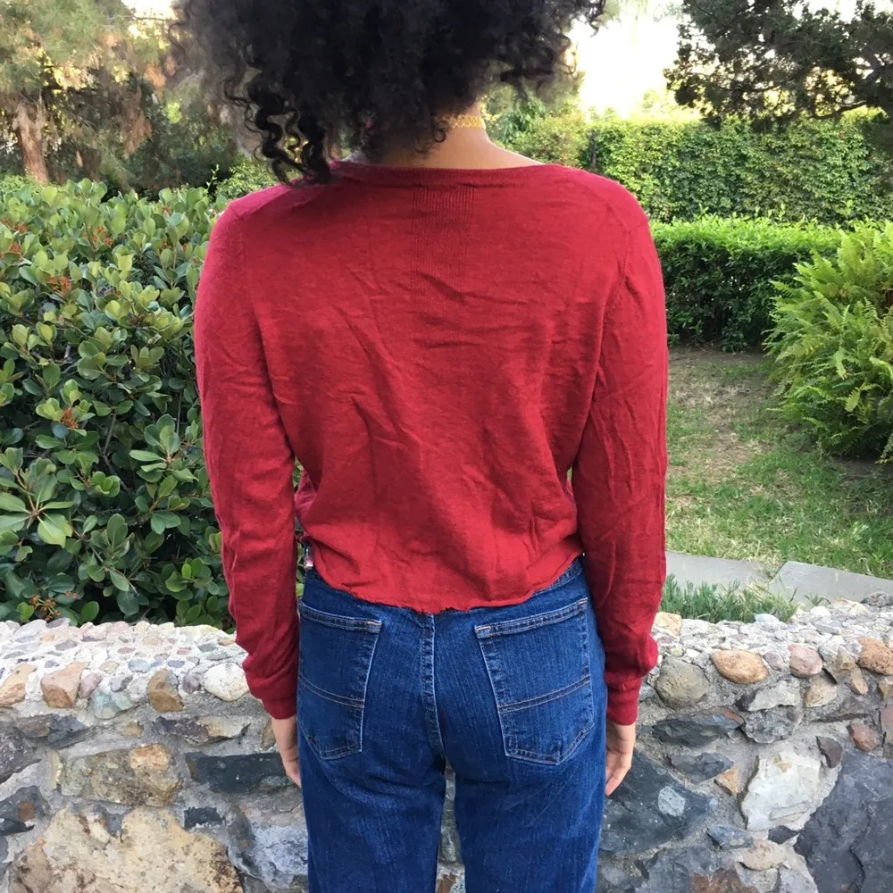 V neck crop top - Image 5