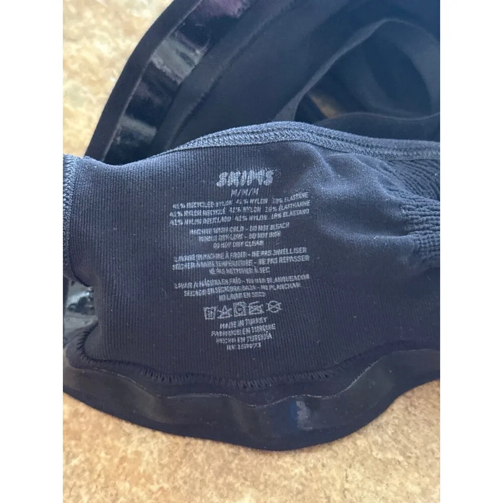 Skims Seamless Sculpt Bralette Onyx Size Medium - Image 6