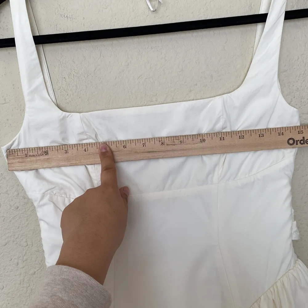 HOUSE OF CB 'Florianne' Ivory Bow Mini Dress NWOT size S - Image 9