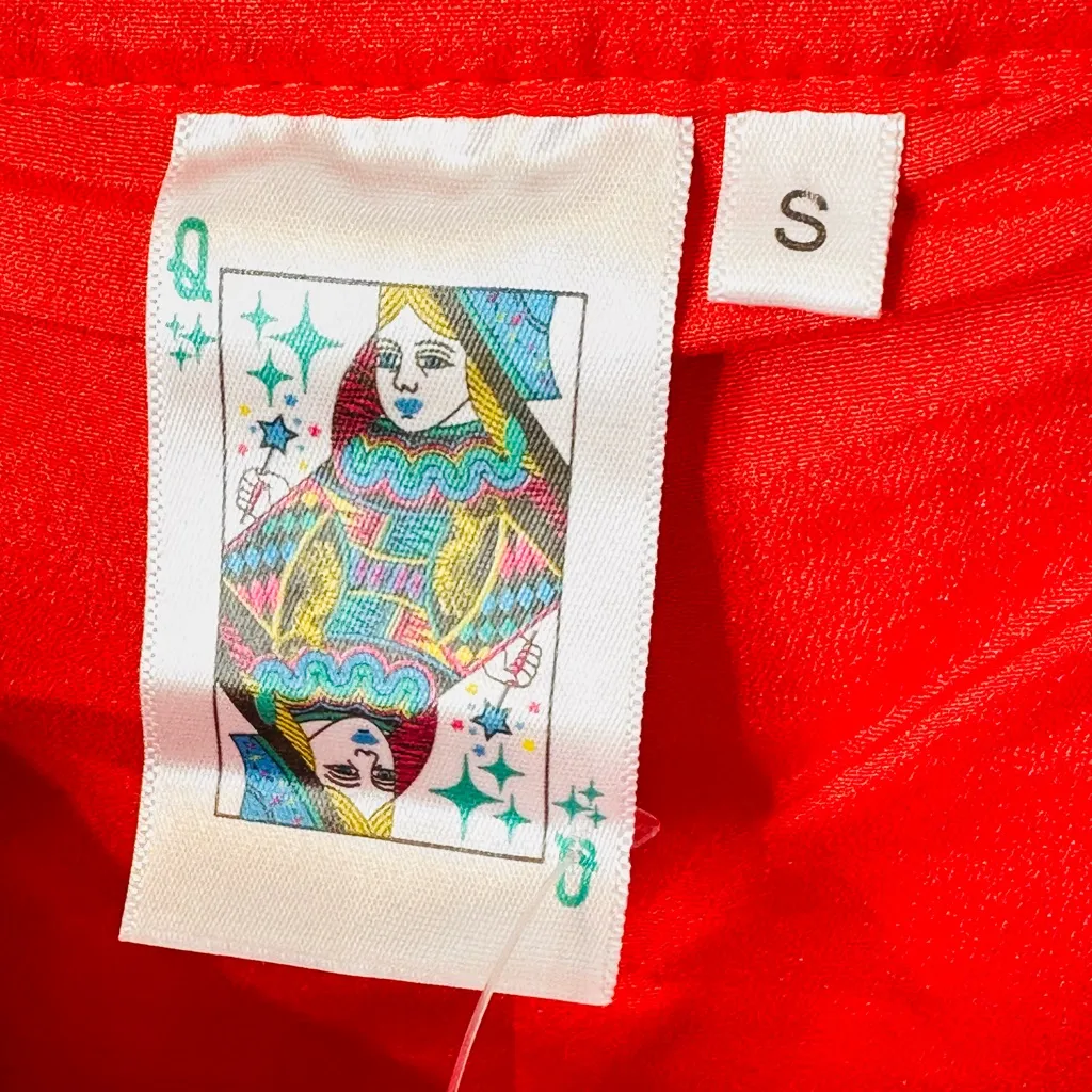 Queen of Sparkles Spangle Stars Red White Blue Tiered Mini Skirt Skort - Image 11