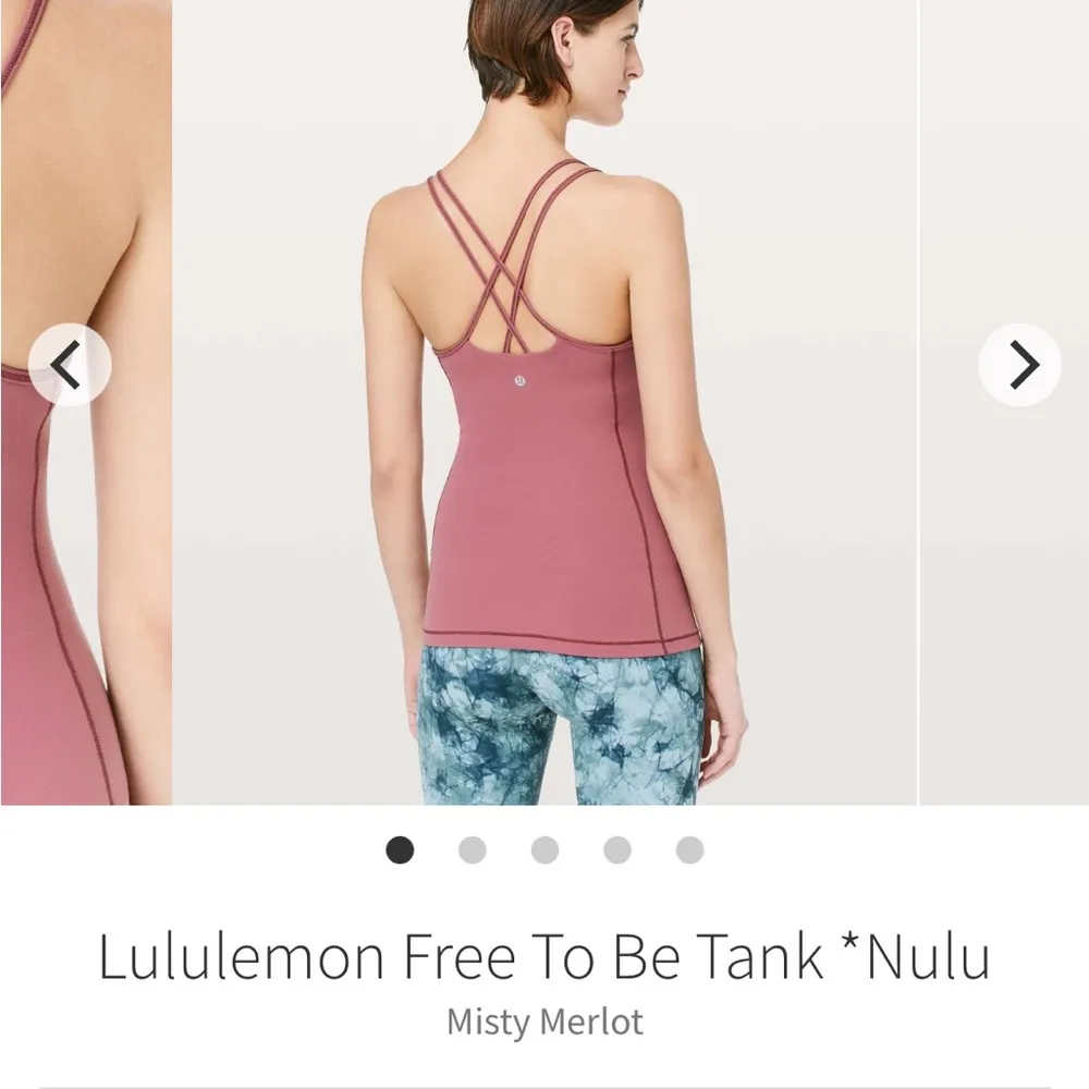 Lululemon Free To Be Tank Size 2 - Image 7