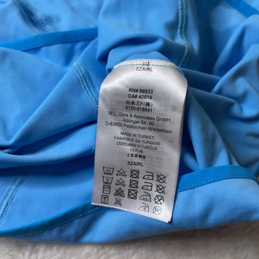 Gore Running Wear Blue Womens Half Zip Size XS - Image 5