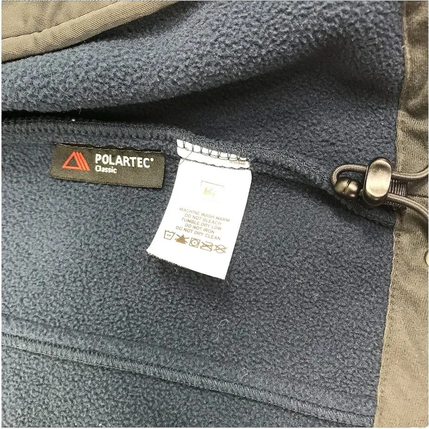 REI Polartec Fleece Full Zip Jacket Women M Blue Active Outdoor Everyday Comfort Size M - Image 13