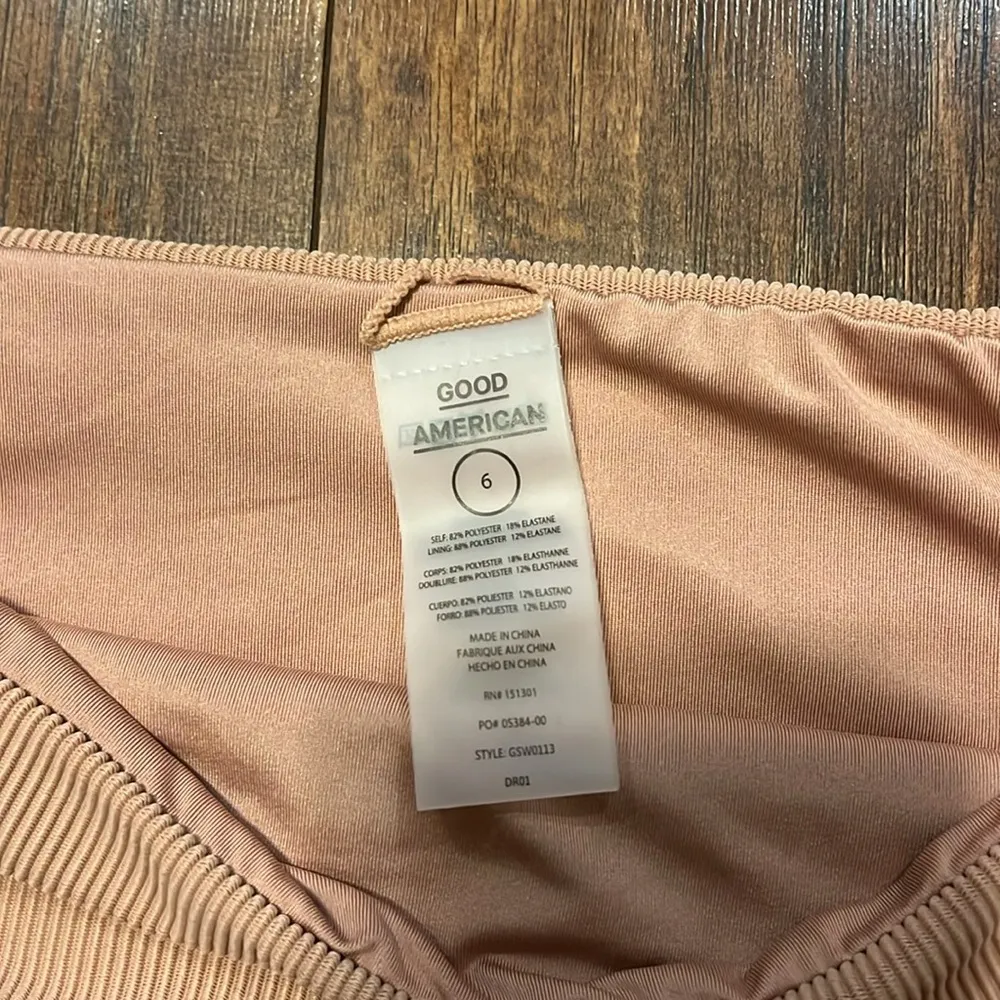 Good American  Rib Better Bikini Cheeky - Image 5