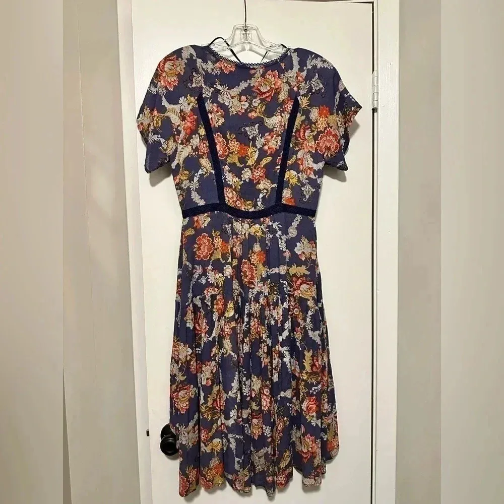 NWT Miss Me blue floral dress Size S - Image 3