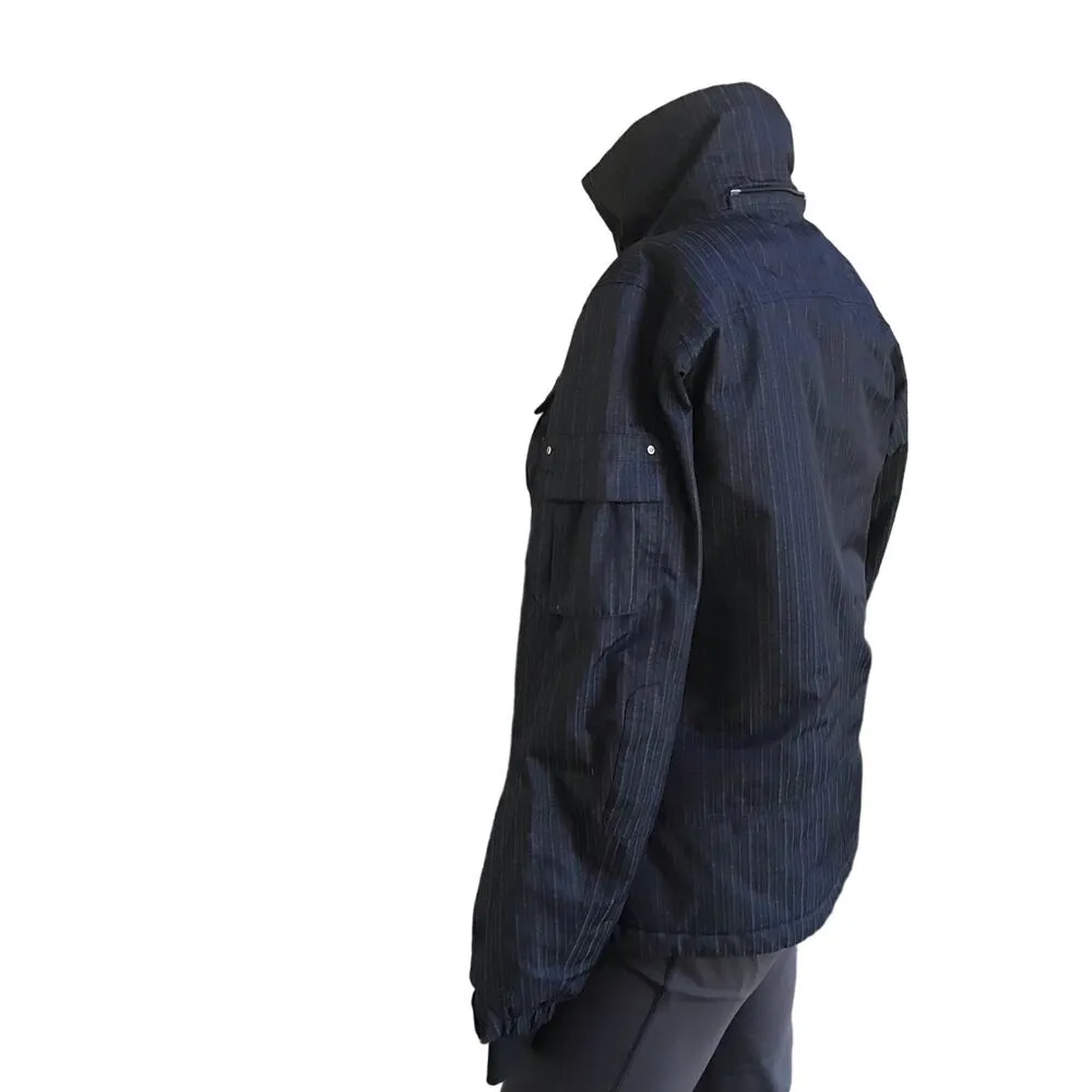 North Face Full Zip Black Winter Quilted Lined Jacket Women's Size Small - Image 2