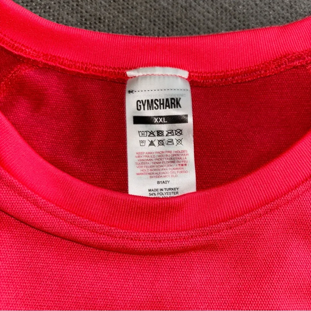 cropped pink top, size XXL, polyester, nylon & elastine - Image 4