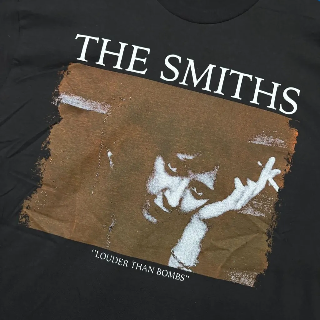 The Smiths “Louder Than Bombs” Album Rock Band Graphic T-Shirt Size Large - Image 4