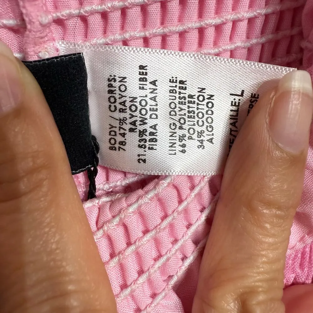 Peixoto French Rose Eddie Midi Dress Sz L NWT Pink Size L - Image 6