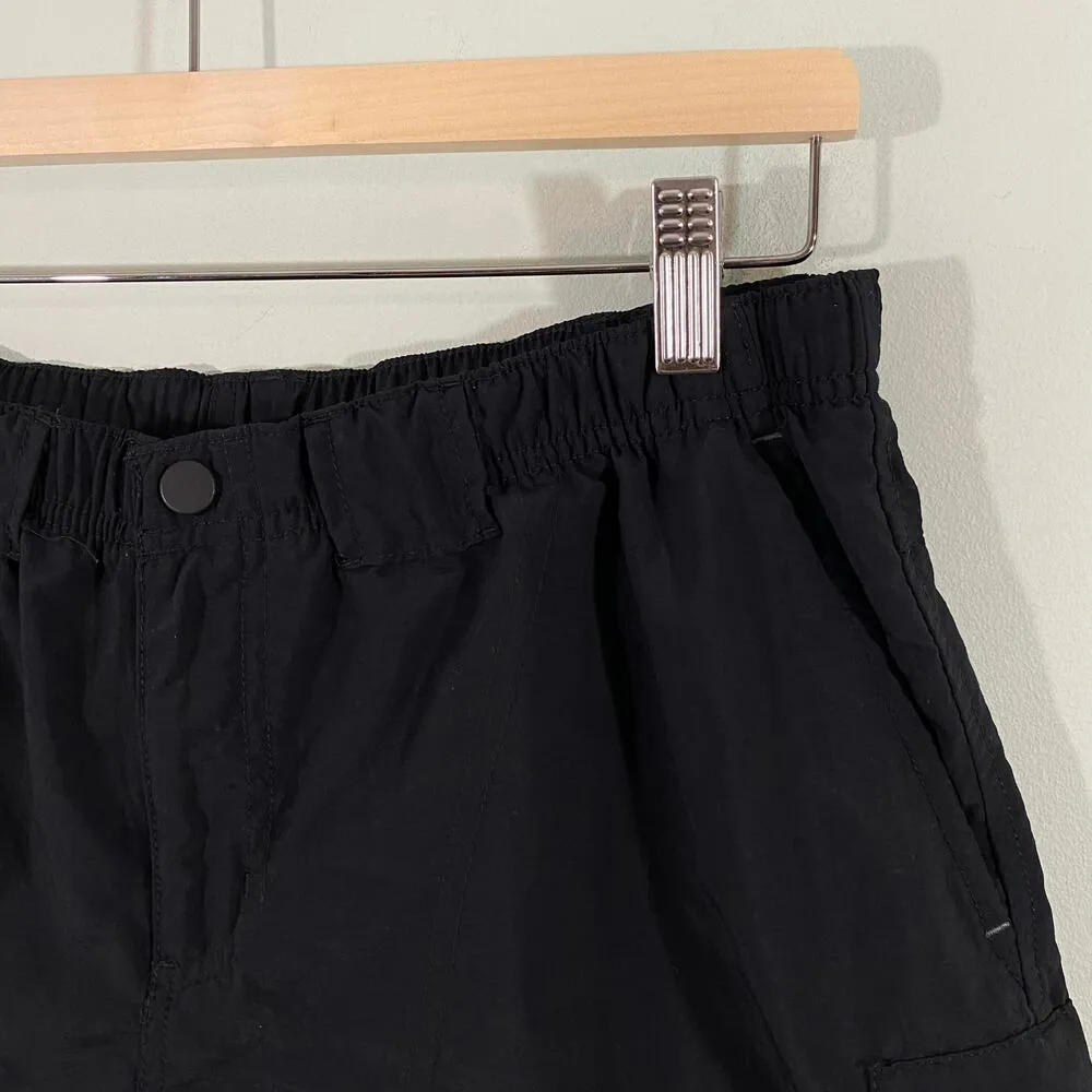 Columbia Women's Black Outdoor Hiking 6" Inseam Nylon Active Shorts Size M - Image 2