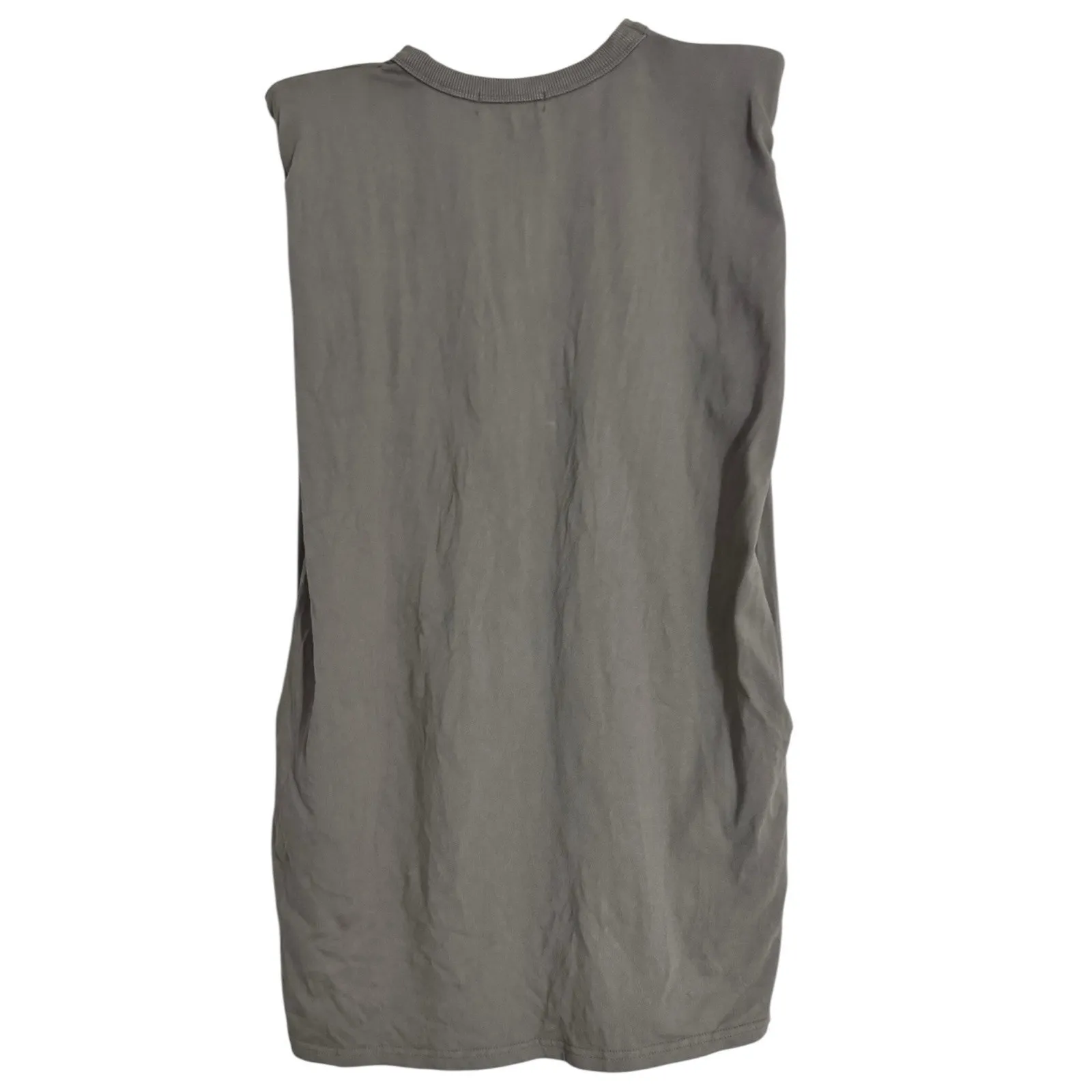 The Frankie Shop Khaki Cotton Pullover Boxy T - Image 4