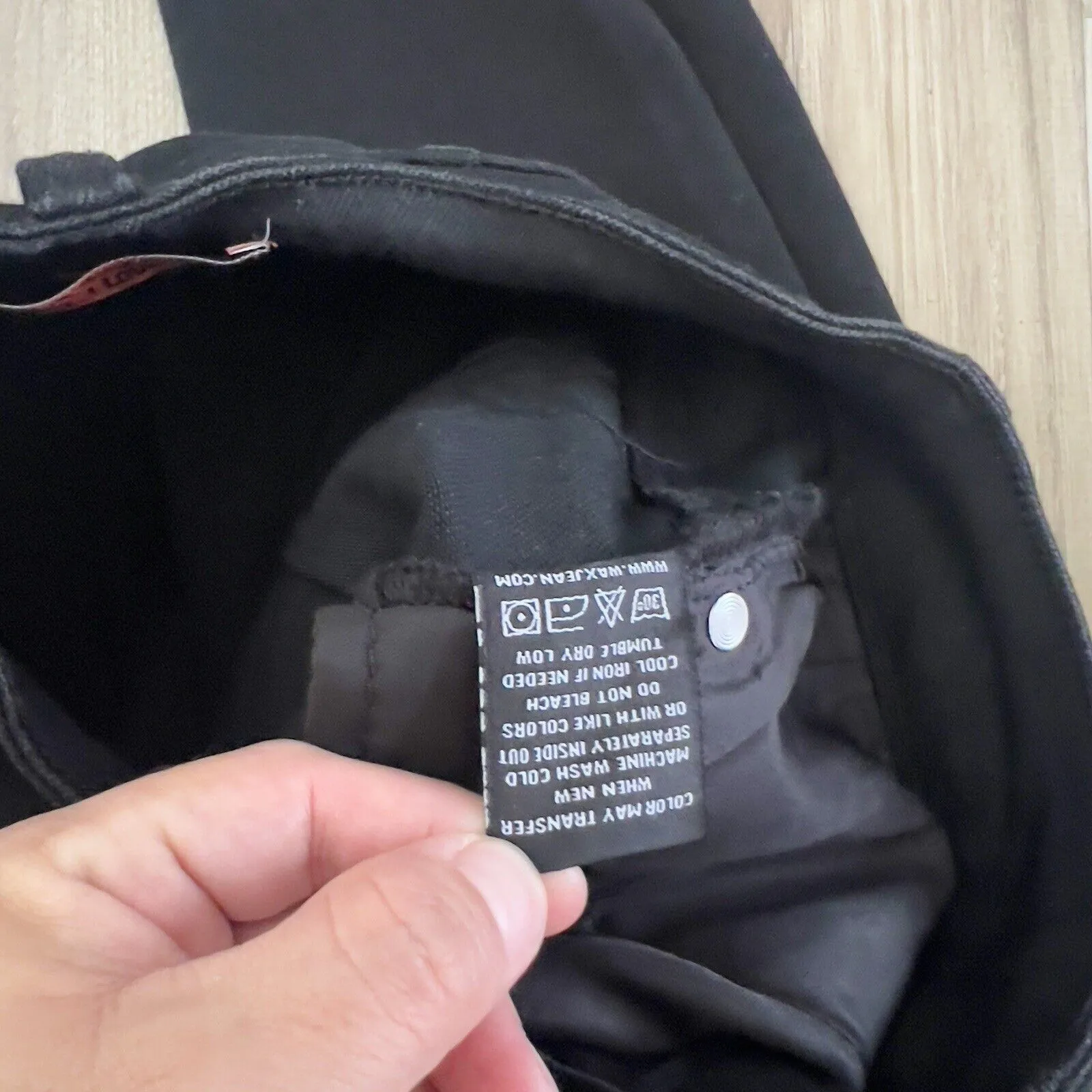 Wax Jean Push-Up Vintage Classic 5-Pocket Ankle Skinny Jeans 9/29 - Image 5