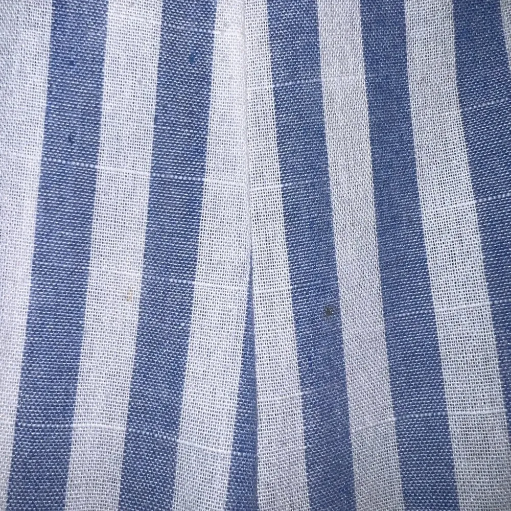 White and blue striped pants size small! - Image 3