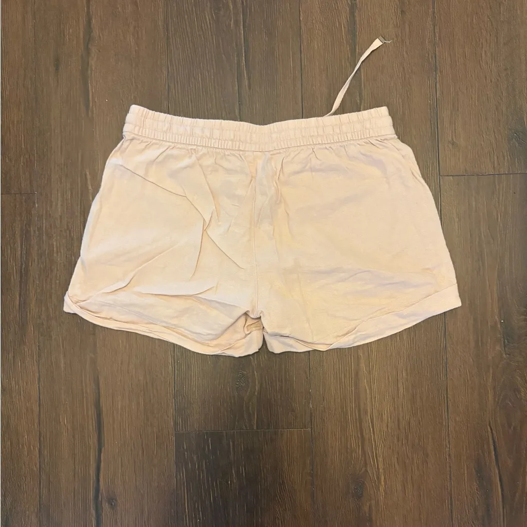 💜 Old Navy Linen Blend Baby Pink Shorts - Image 4