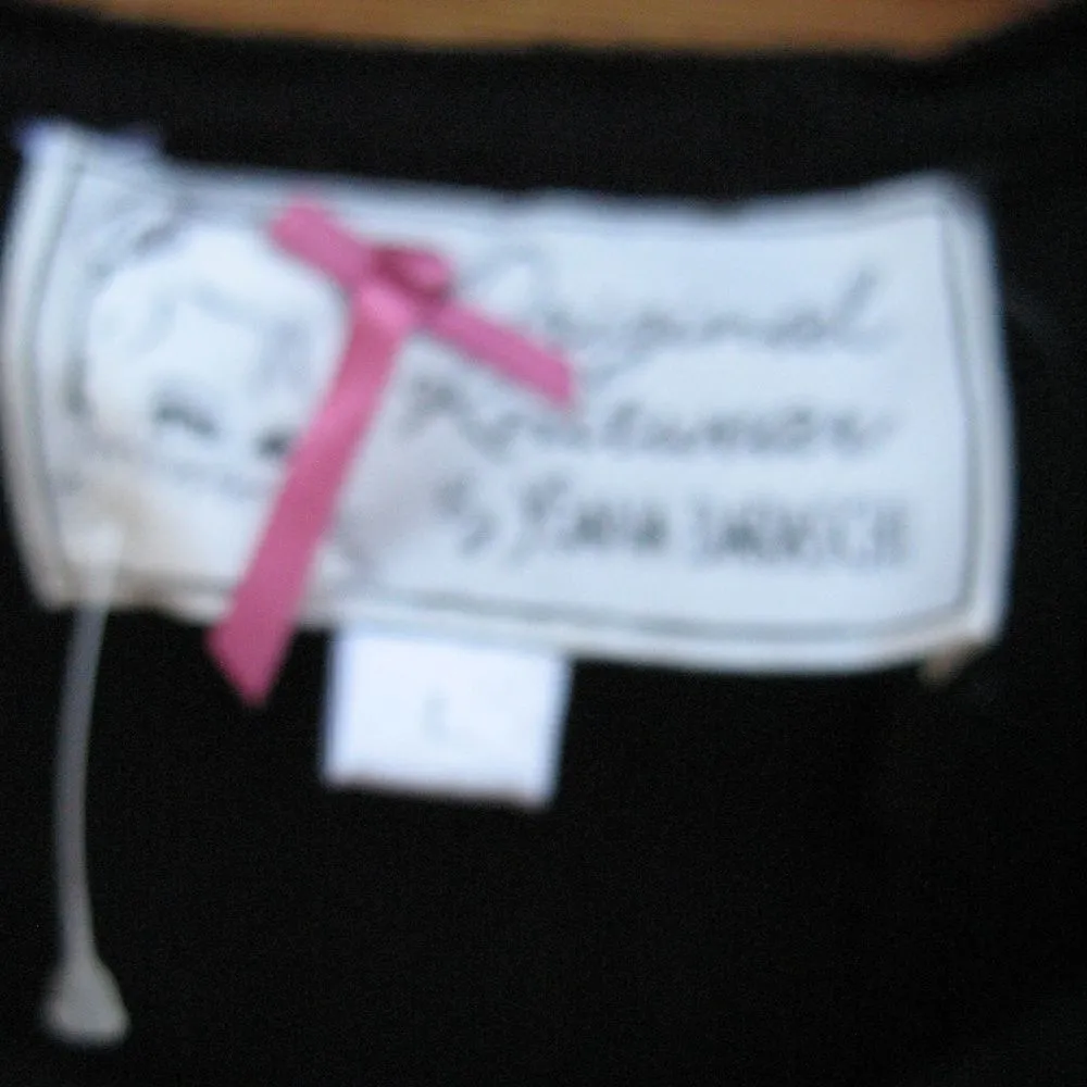 NWT Yoana Baraschi Black Sequin Fitted Knit Dress - Image 7