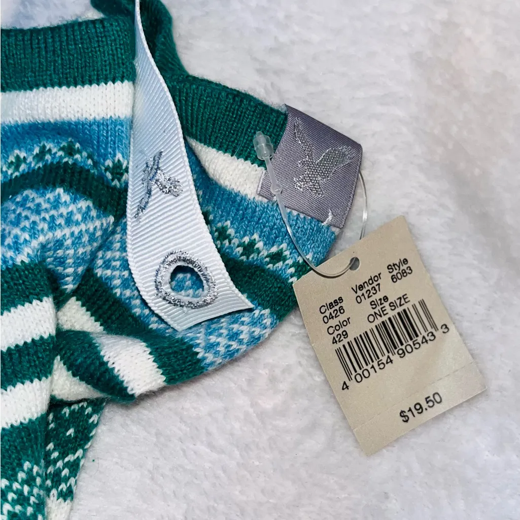 American Eagle Outfitters Striped Knit Gloves NWT! - Image 5