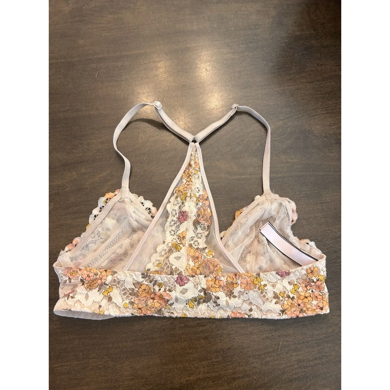 Victoria Secret Body Underwire Unlined Lace Plunge Bra Size 32C #E684 - Image 2