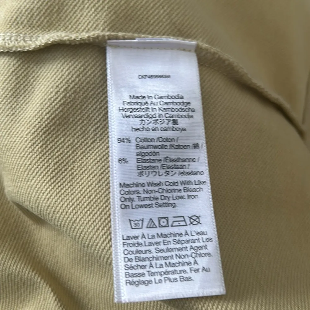 Madewell Deep Putty Cotton coat sz S/M - Image 8