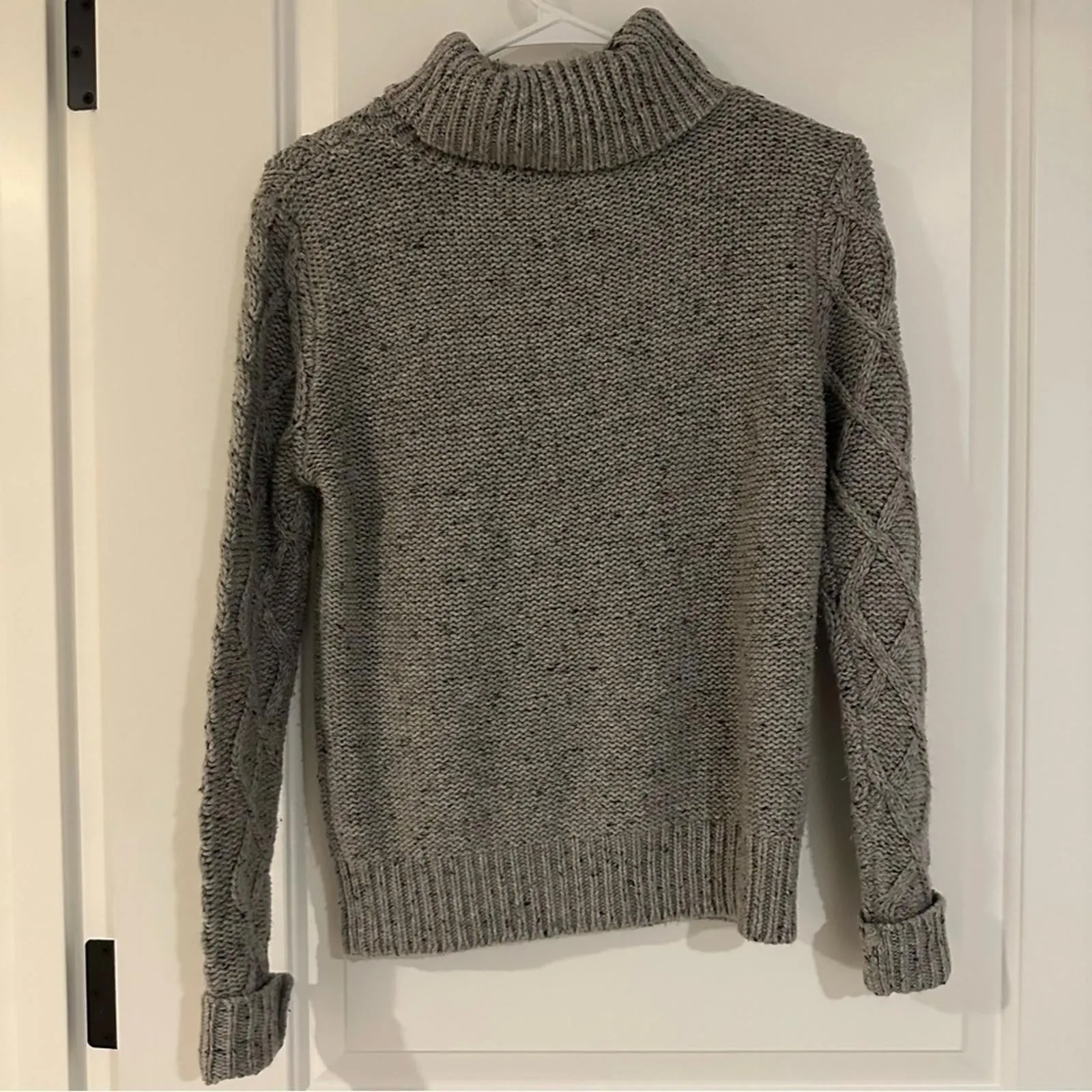 Cotton On Turtleneck Knit Sweater Grey XS - Image 3