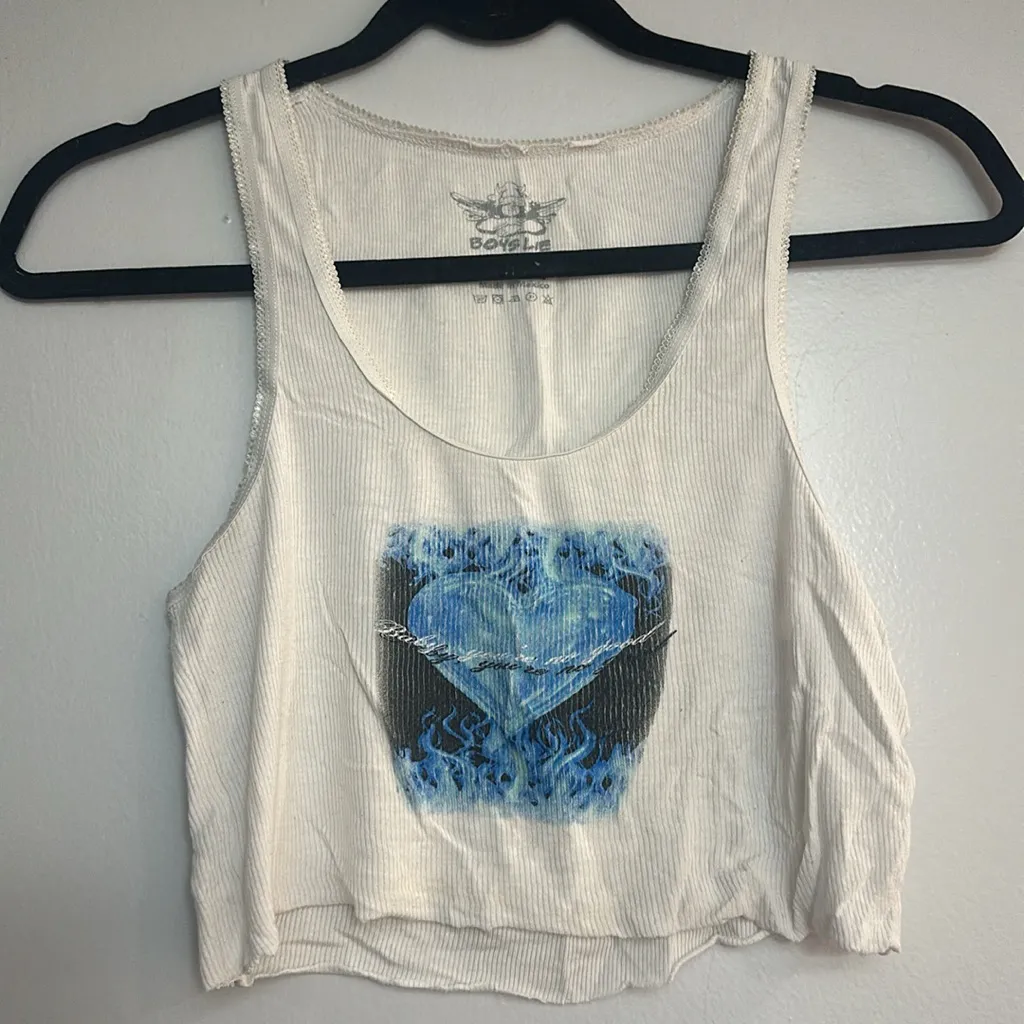 Boys Lie Baby You’re No Good Cropped Tank - Image 6