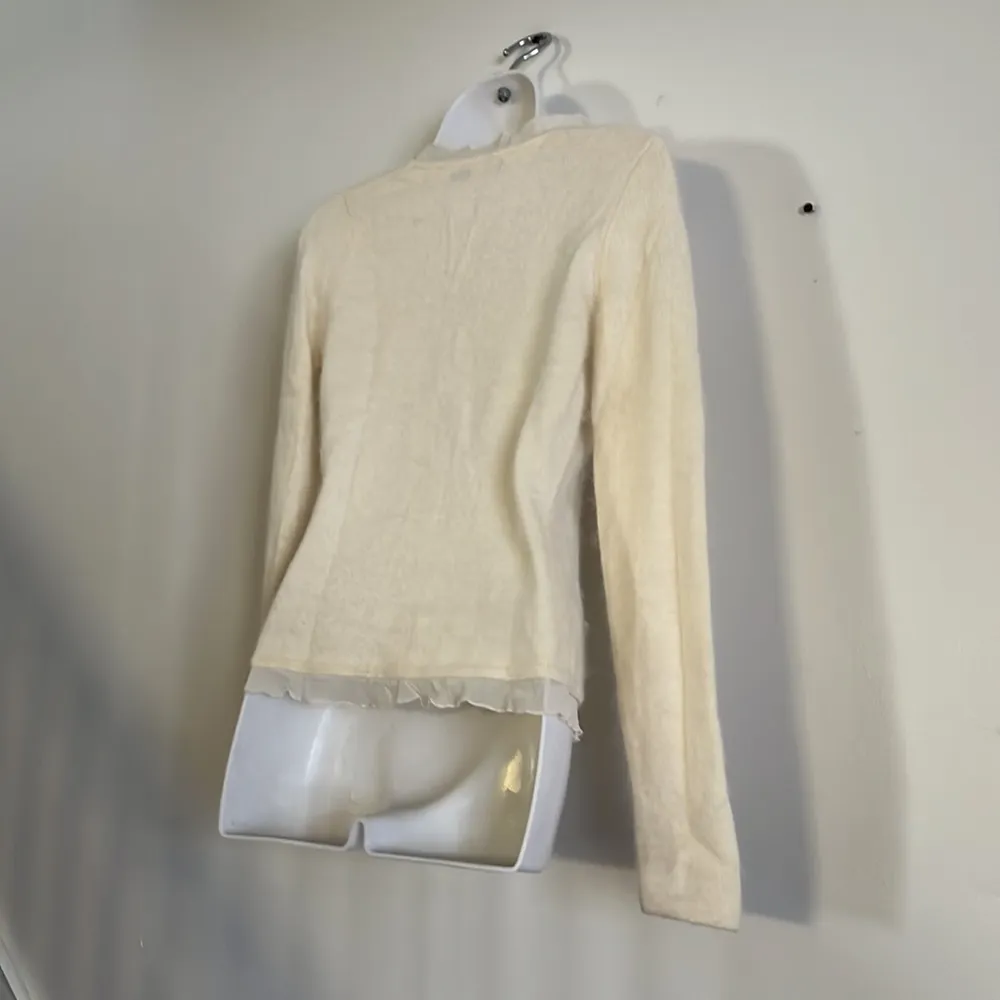 ANGORA The Limited chiffon neck and hem sweater - Image 6