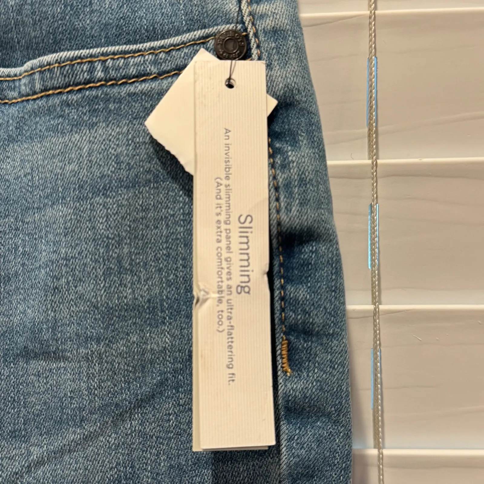 Talbots Flawless Slim Ankle Jeans Women Size 14WP Medium Wash Comfort Stretch - Image 3