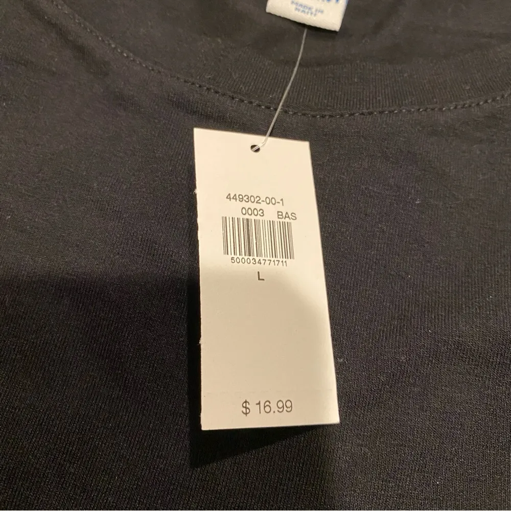 NWT Old Navy Women’s Luxe Black Tee Size Large - Image 7