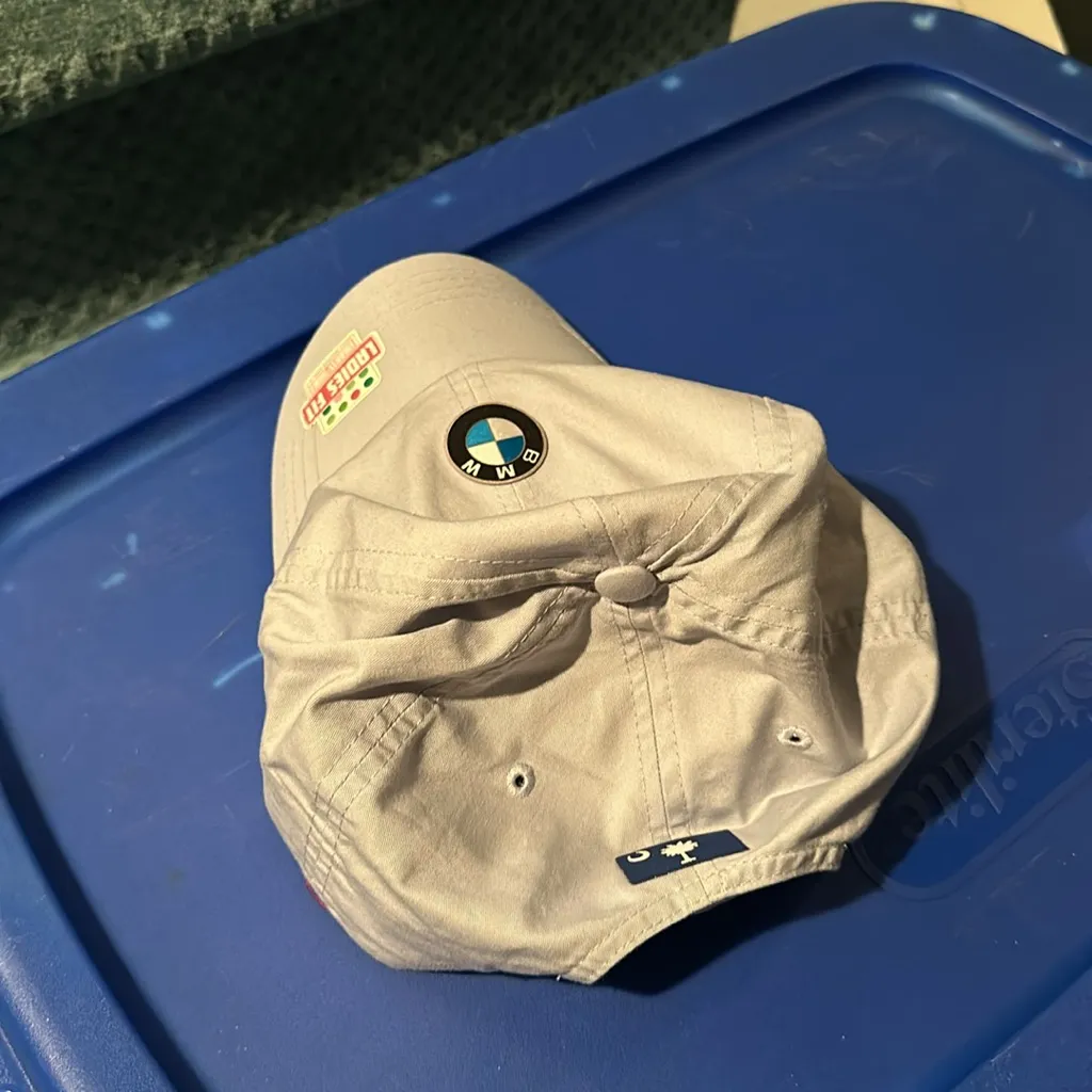 BMW South Carolina flag hat ladies fit never used light blue - Image 2