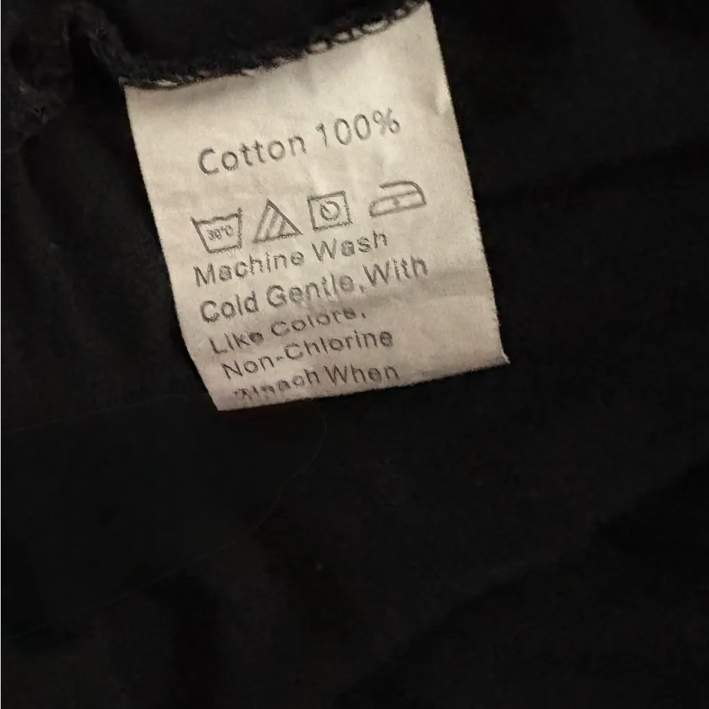 SHEIN Black Smiley Face T-Shirt - Image 5