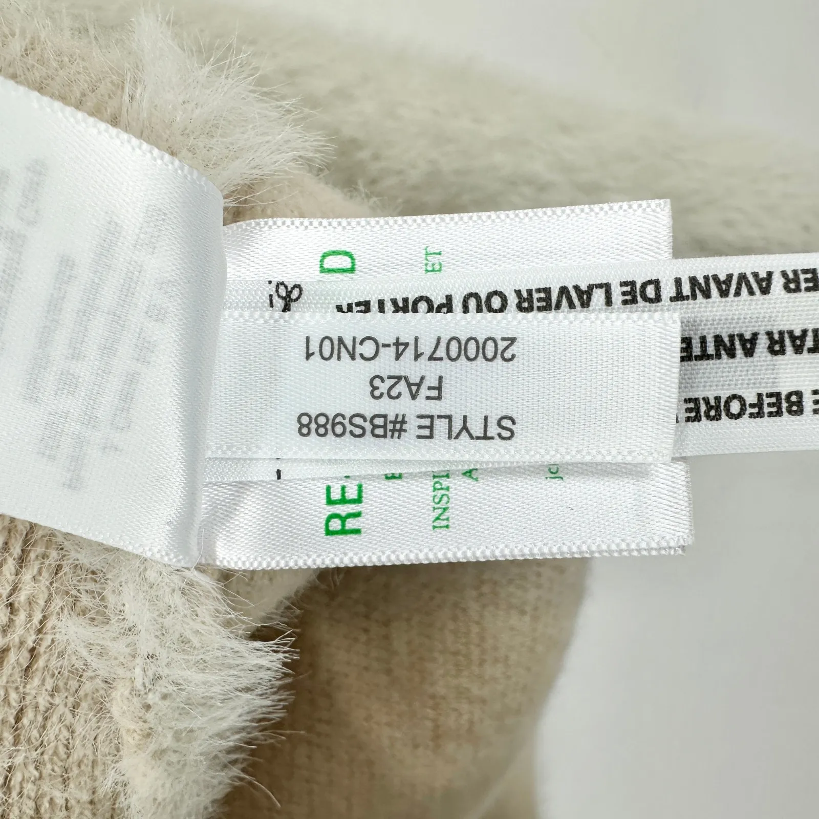 J.Crew Collection Oversized Double Faced Wool Blend Jacket Brushed Cream XS - Image 9