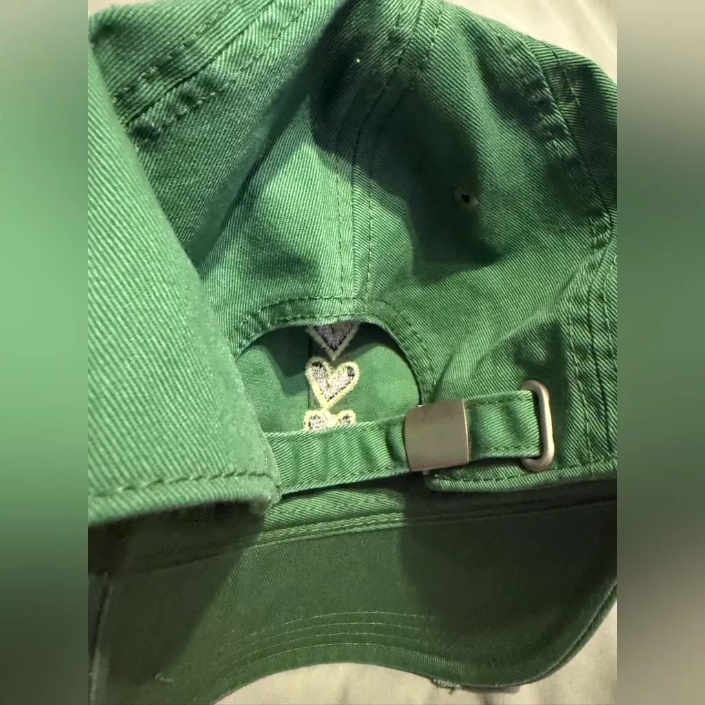 Distressed Heart Embroidered Hat - Image 3