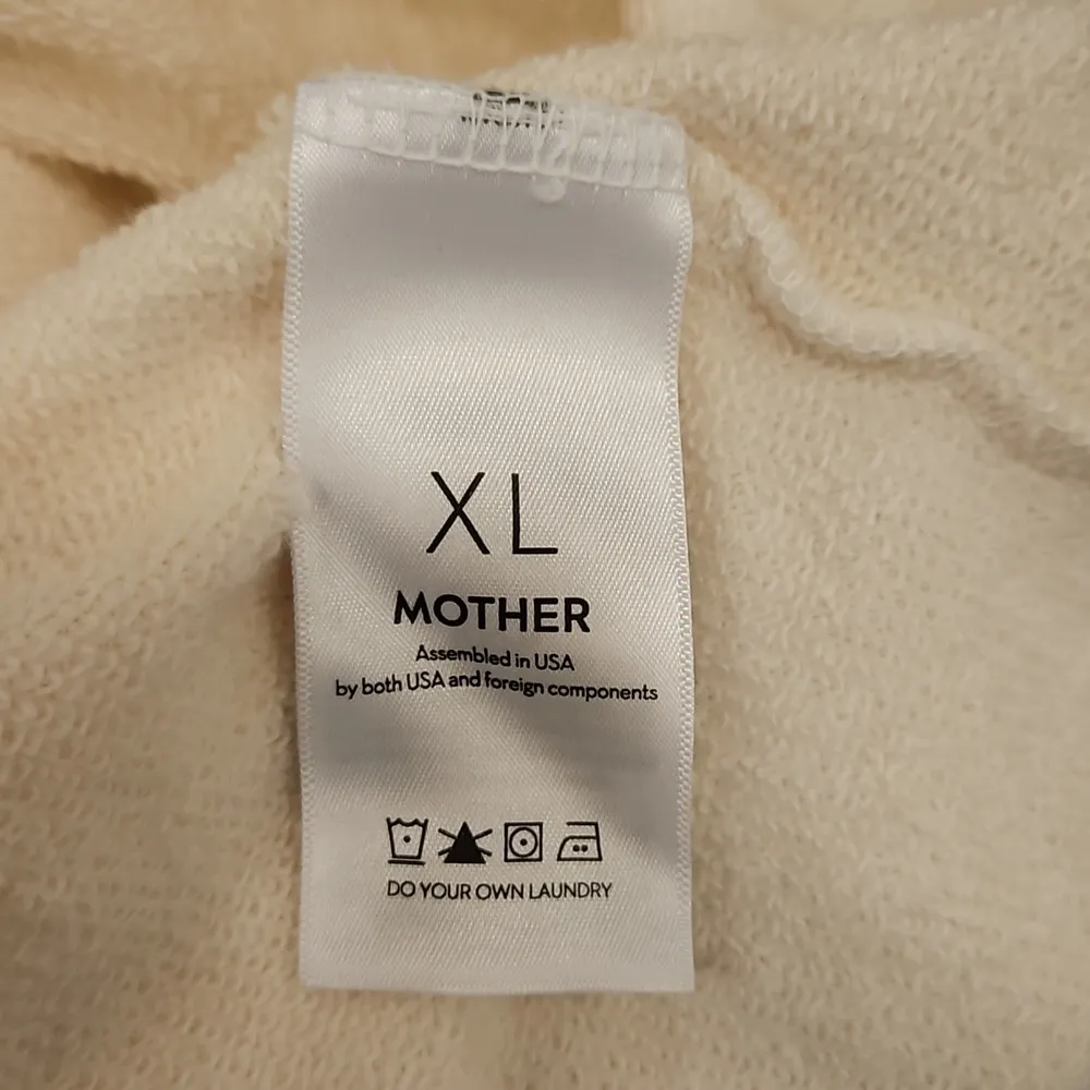 💕MOTHER💕 The Boost Crop Cut-Off Sweatshirt ~ The Escape Route XL NWOT - Image 15