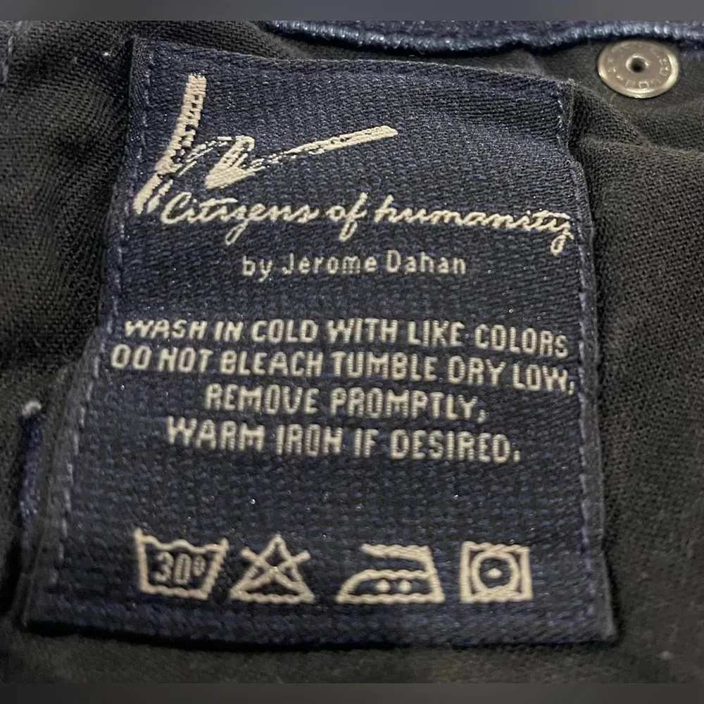 Citizens of humanity high rise wide leg blue jean. Size 26 - Image 8