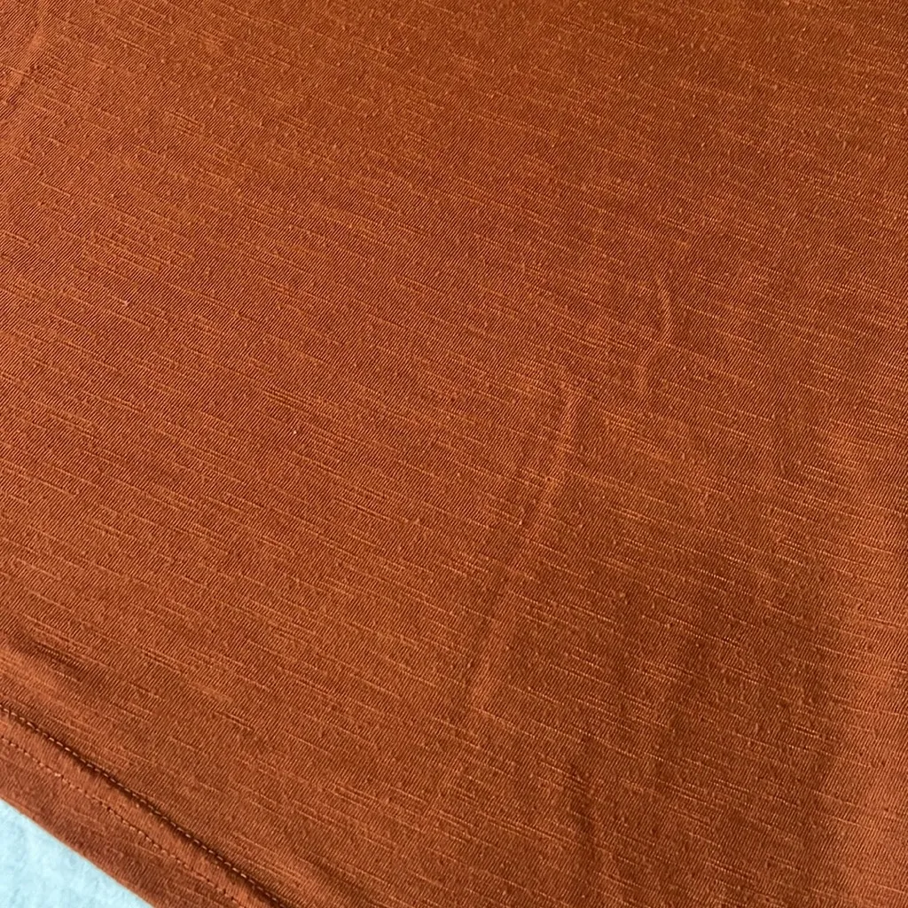 Harley Davidson Graphic TShirt Orange Size Large - Image 5