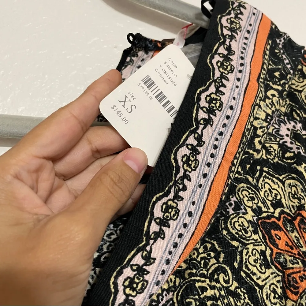 Free People | Kimono Sleeve Bohemian Romper - Image 3