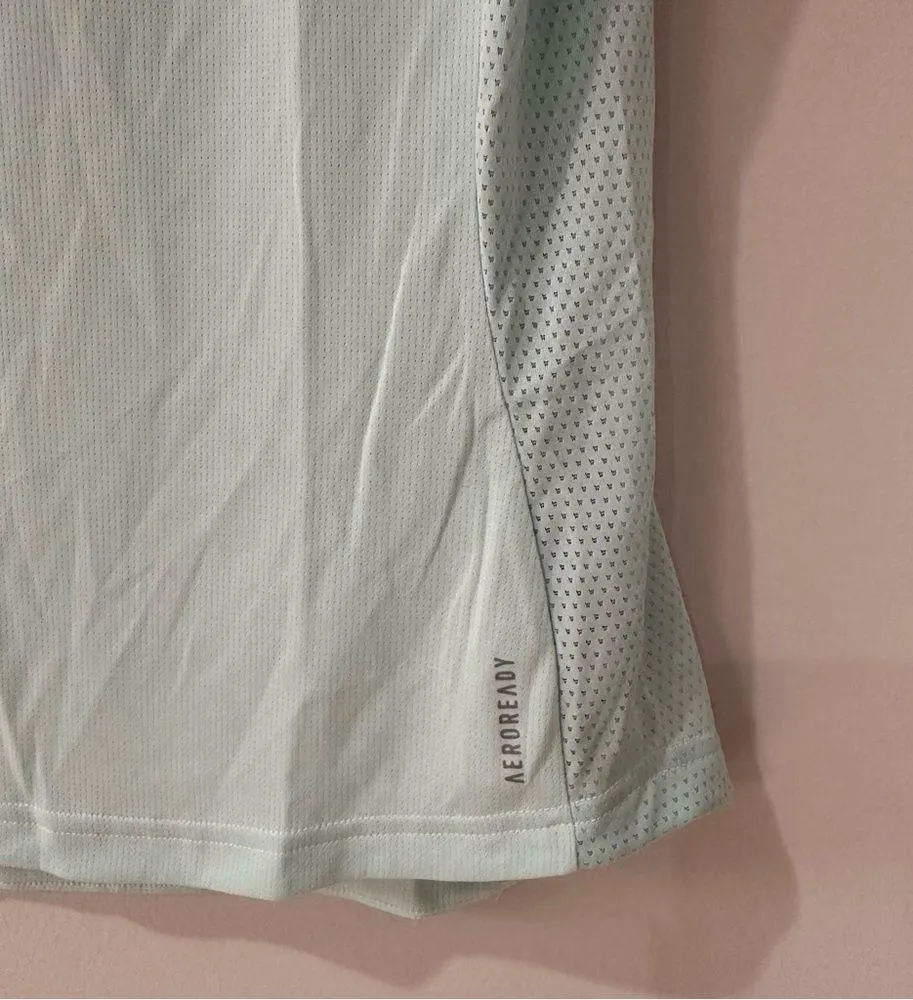 Running Aeroready Light Blue Short Sleeve Athletic T Shirt Medium NWT - Image 3