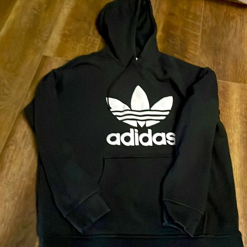 Adidas trefoil logo hoodie, large - Image 2