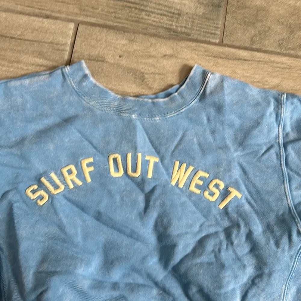 Billabong wrangler surf out west cropped sweatshirt - Image 2