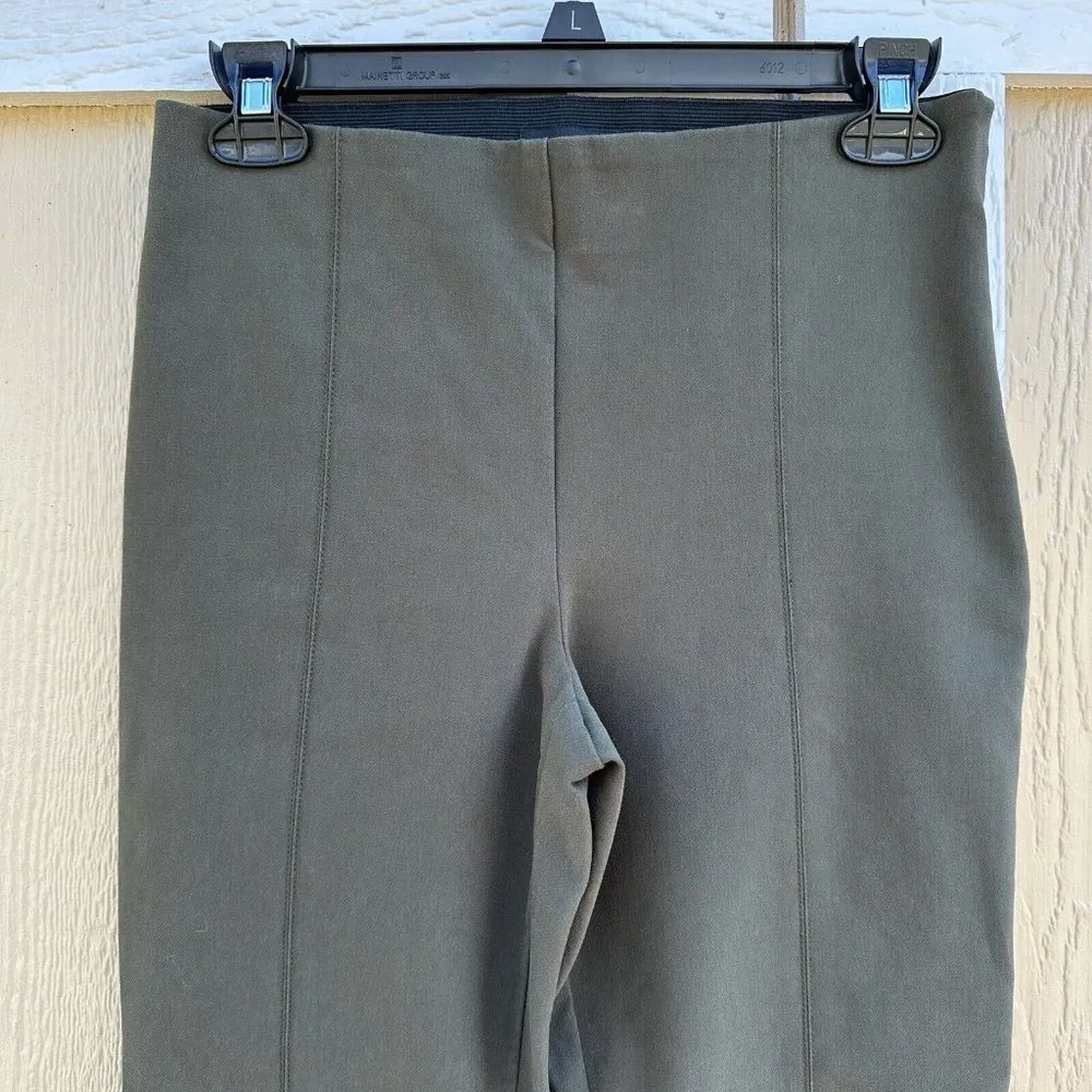 Talbots Green Stretch Portland Side Zip Slim Leg Pants Women’s Size 6 Petite 6P - Image 3
