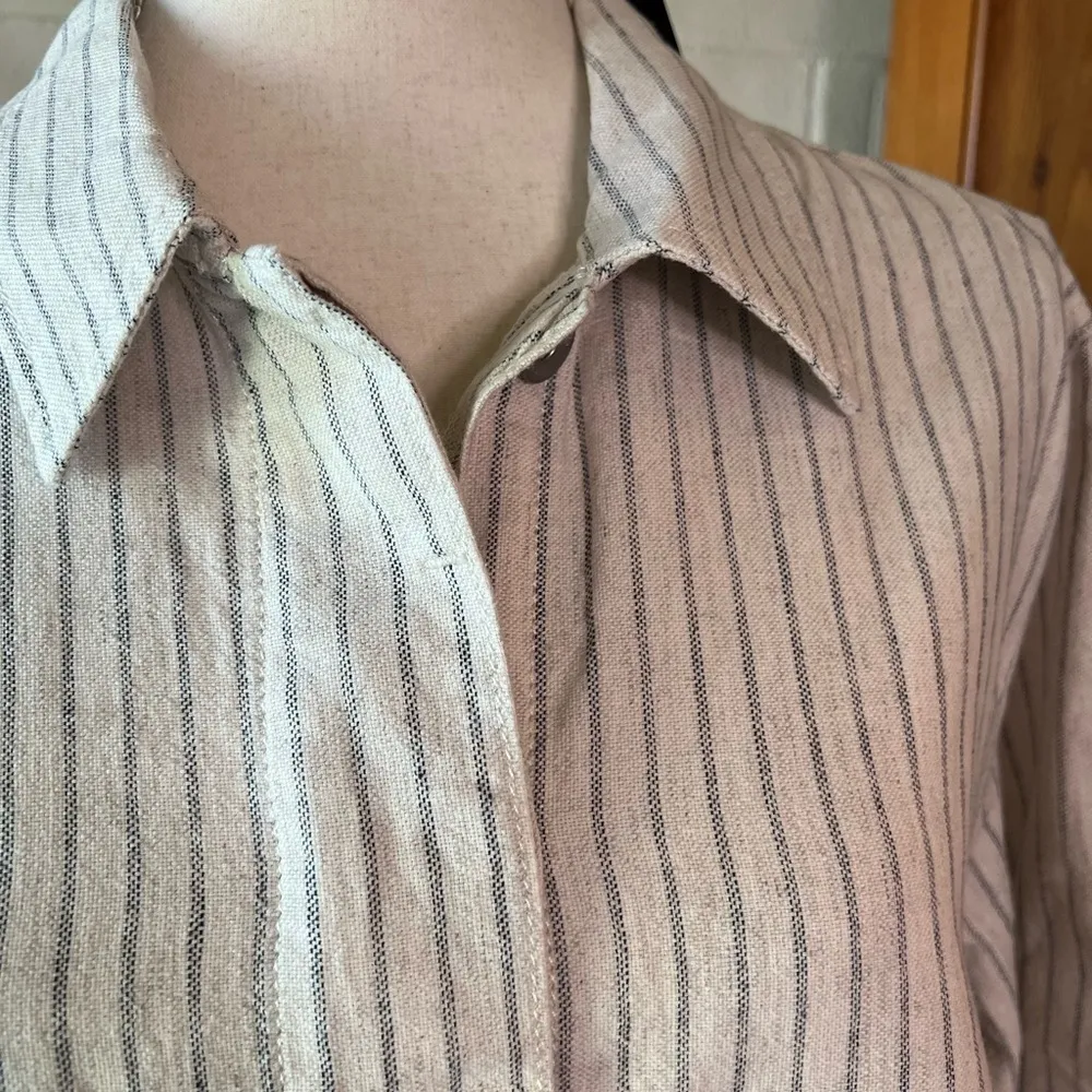 Rag and Bone striped naval chore jacket inL/L - Image 7