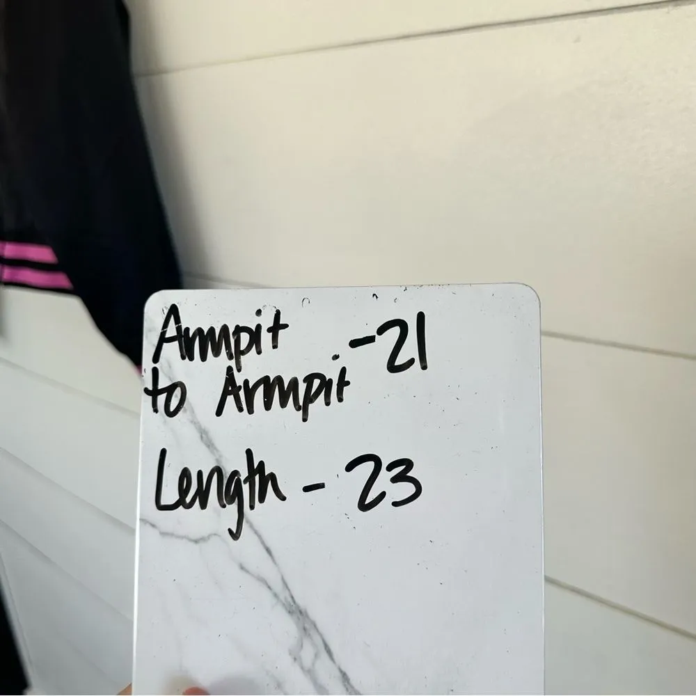 BT 21 Black Pink Bomber Zip Up Jacket Size M - Image 4