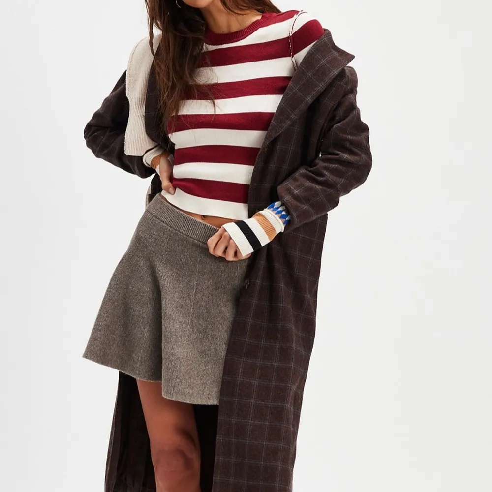 #266 NWT Free People Vintage Crush Cuff In Maroon Combo - Image 2