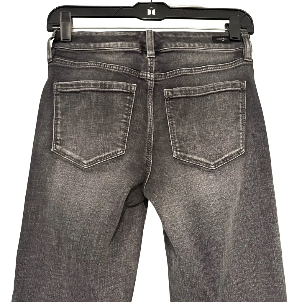 Liverpool Hannah Crop Flare Jeans Washed Black, Sz 0/25 - Image 9