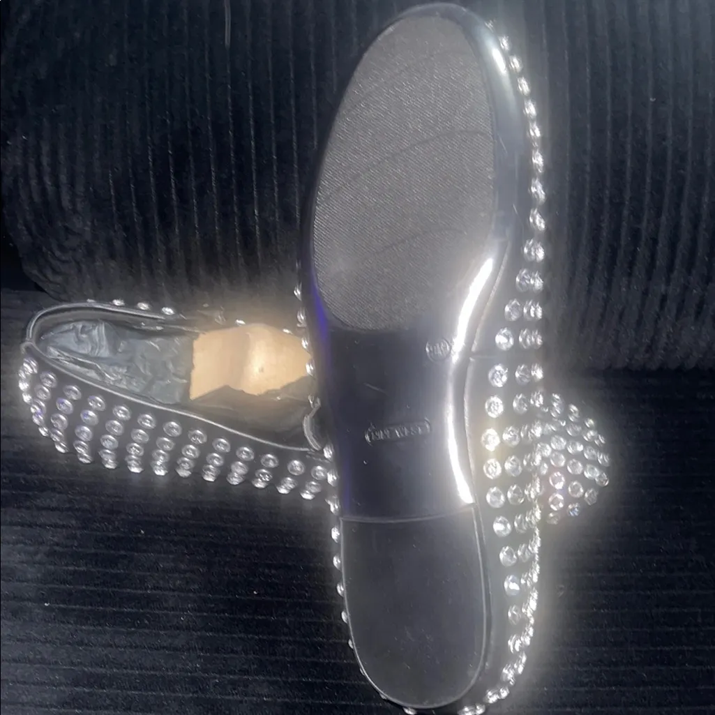 Black Studded Women's Shoes - Image 3