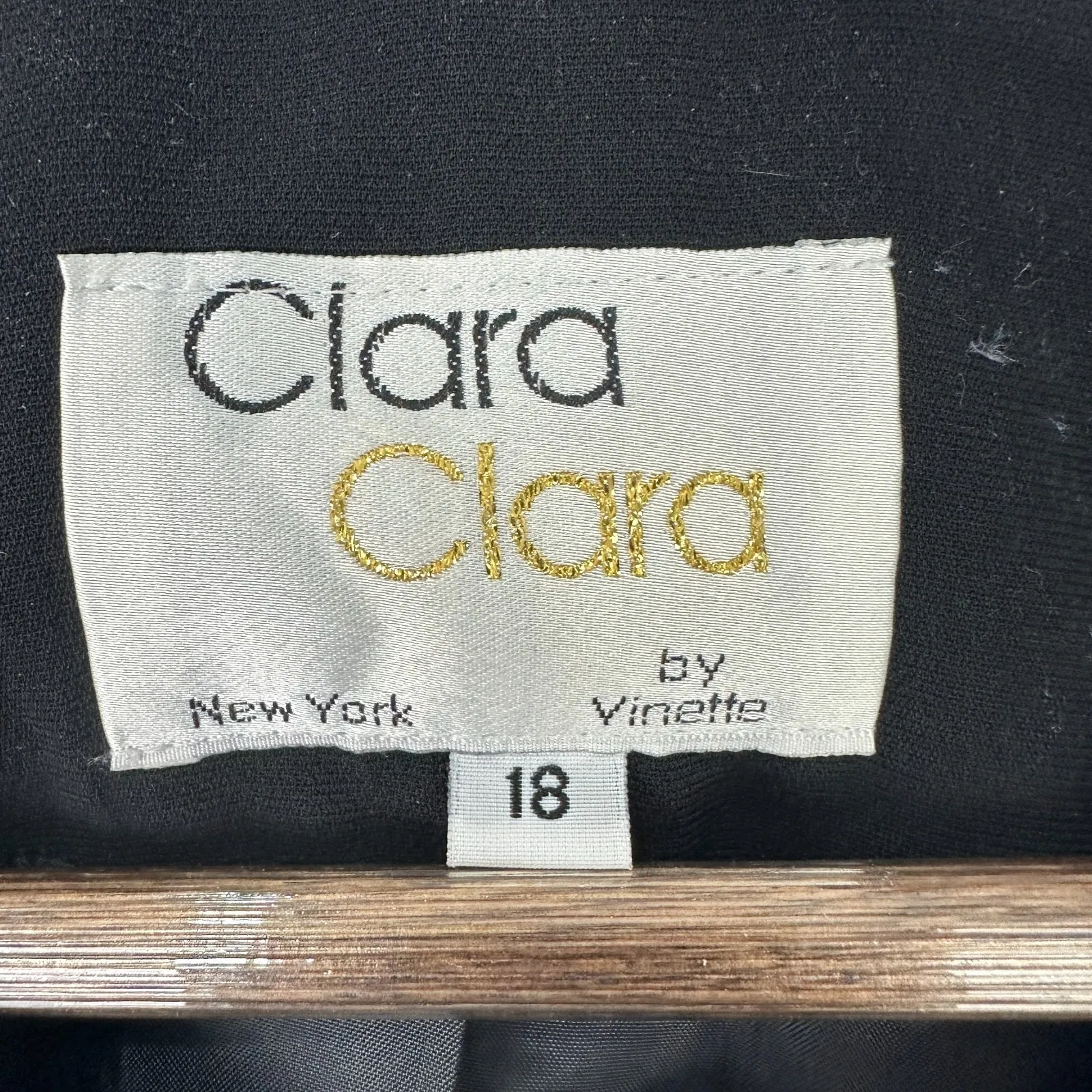 Clara‎ Clara by Vinette Blazer 18 Green Geometric Mod Retro Statement Jacket Art - Image 2