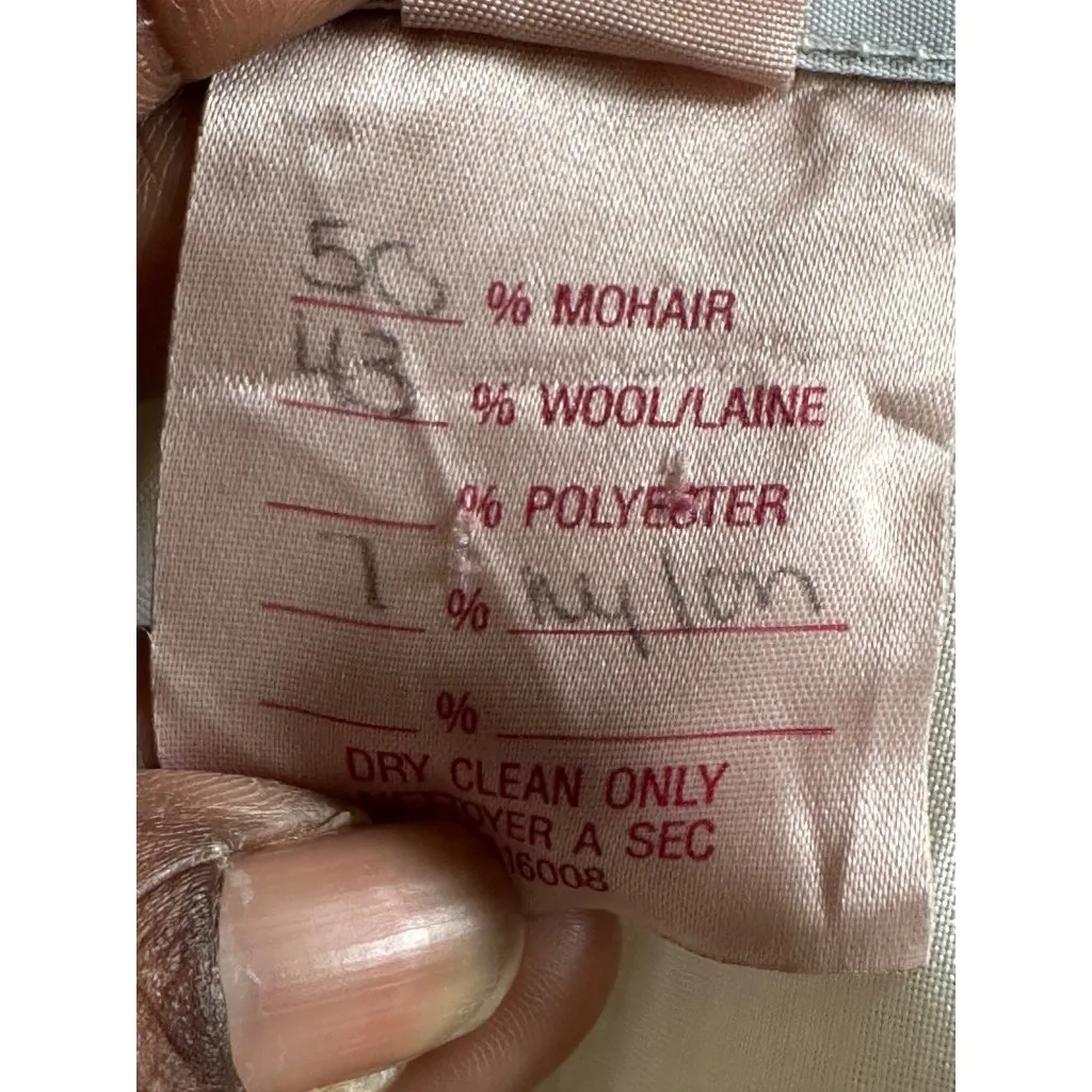 Vintage 80s Mohair Blend Zip - Image 5