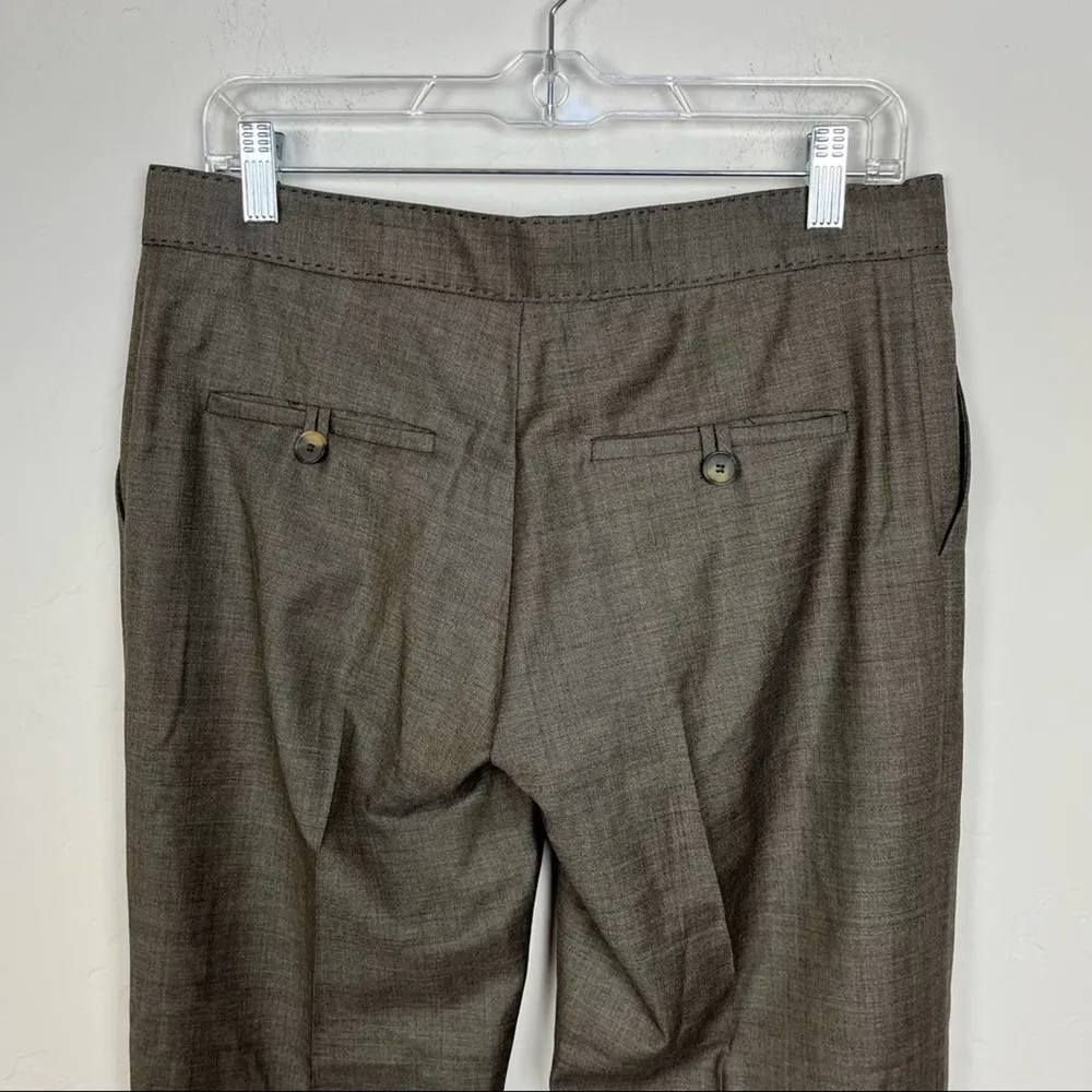 Stella McCartney Brown Wool Dress Pants - Image 6