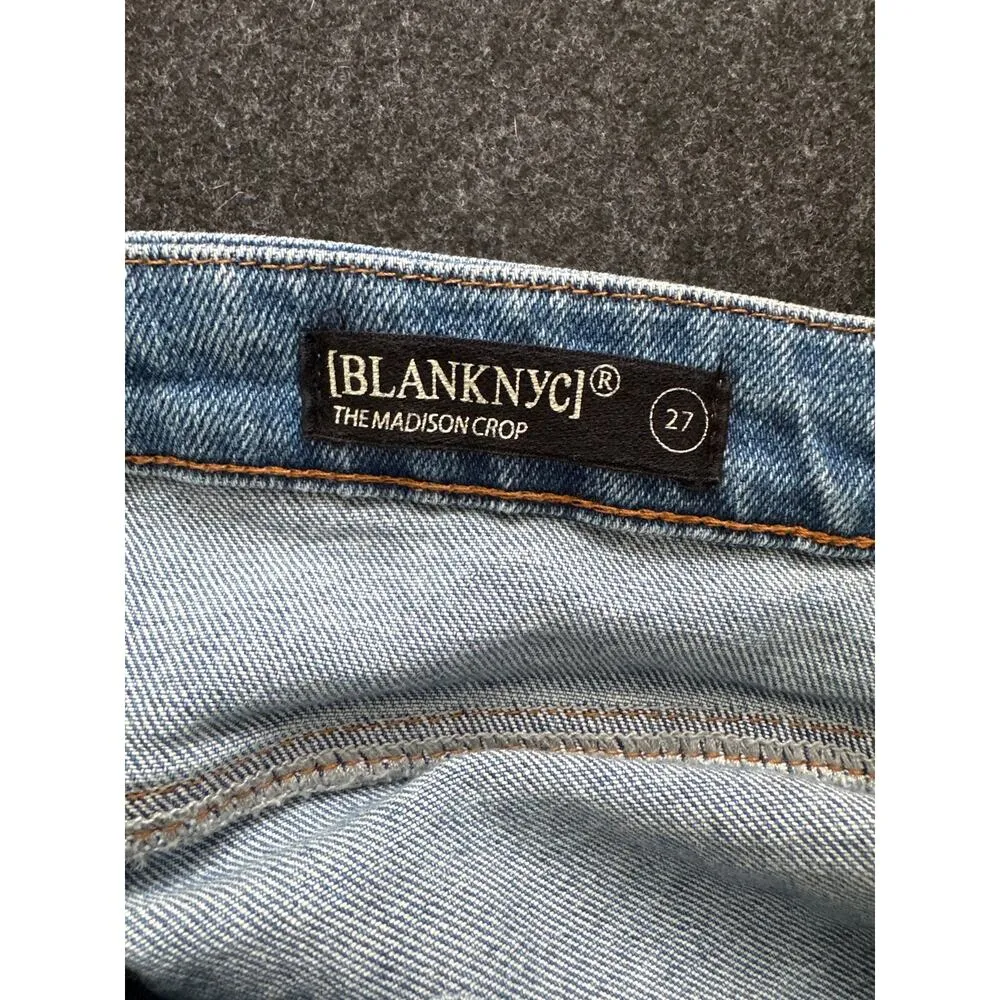 Blank NYC The Madison Crop High-Rise, EUC - Image 5