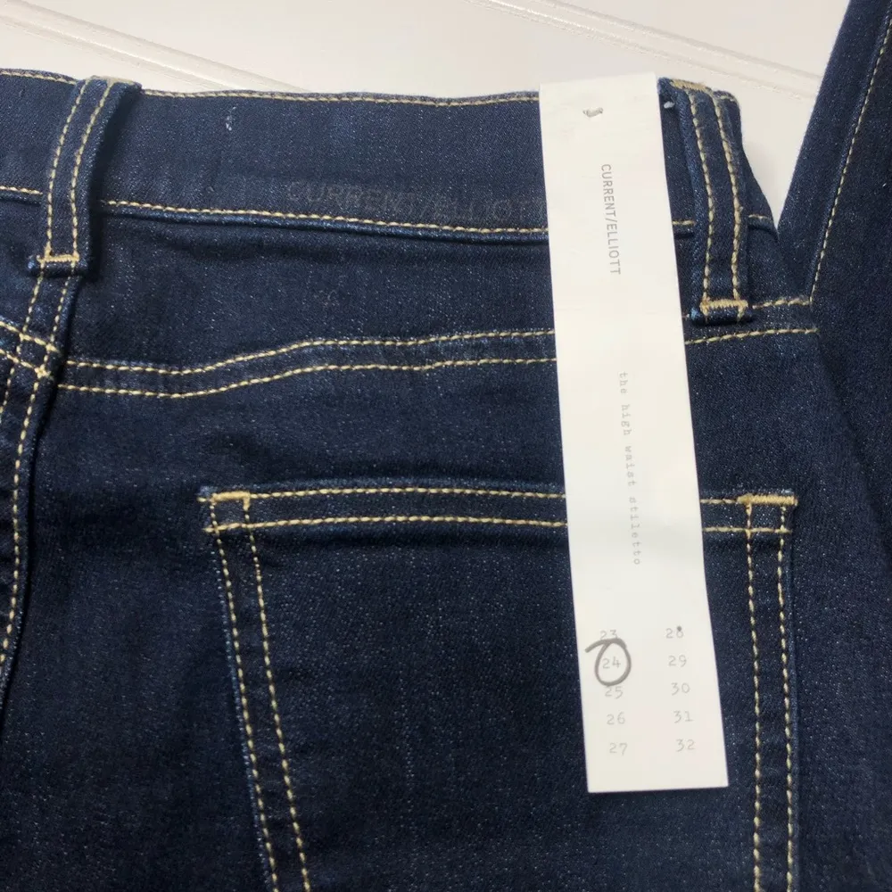 NWT Current/Elliott High Waist Stiletto Skinny - Image 8